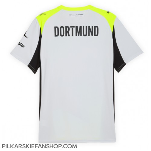 Koszulka piłkarska Borussia Dortmund Strój wyjazdowy 2025-26 tanio Krótki Rękaw Koszulka piłkarska Borussia Dortmund Strój wyjazdowy 2025-26 tanio Krótki Rękaw